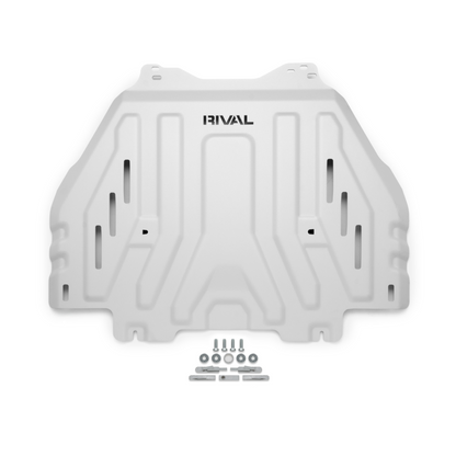 RIVAL Aluminum Transmission Catalytic Converter Skid Plate 2024-2025 Lexus GX550 | 2025 Toyota 4Runner 6Gen Gas - RIVAL USA INC.