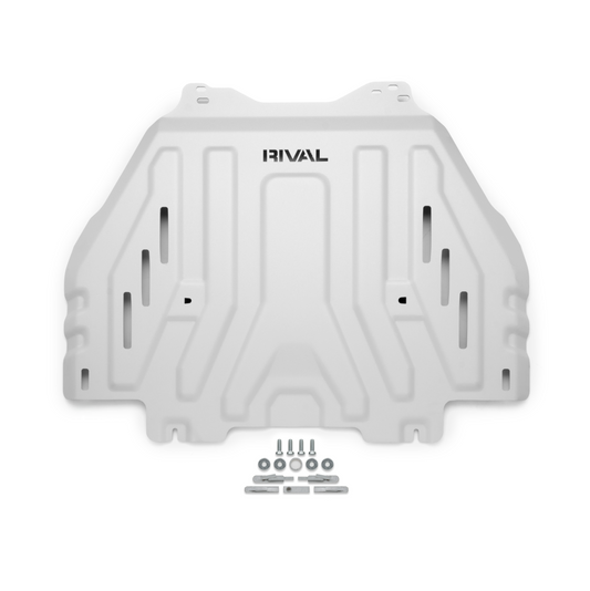 RIVAL Aluminum Transmission Catalytic Converter Skid Plate 2024-2025 Lexus GX550 | 2025 Toyota 4Runner 6Gen Gas - RIVAL USA INC.