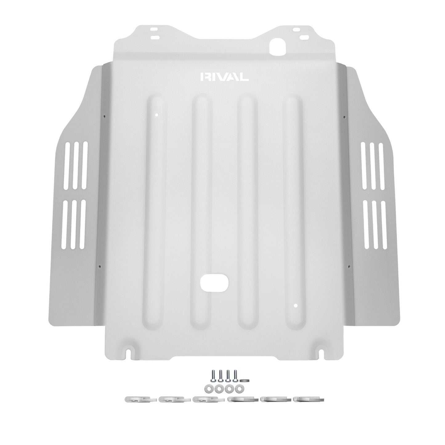RIVAL Aluminum Transmission Skid Plate 2024-2025 Toyota Tacoma 4Gen Hybrid 2024-2025 Toyota Land Cruiser Hybrid 2025 Toyota 4Runner 6Gen