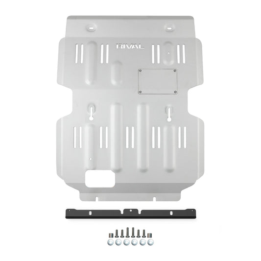RIVAL Aluminum Engine Skid Plate 2024-2025 Toyota Tacoma 4Gen | 2024-2025 Toyota Land Cruiser | 2025 Toyota 4Runner 6Gen - RIVAL USA INC.