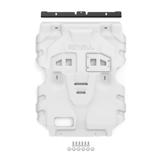 RIVAL Aluminum Engine Skid Plate 2024-2026 Toyota Tacoma TRD Off-Road TRD Pro Trailhunter 2024-2026 Toyota Land Cruiser 2025-2026 Toyota 4Runner