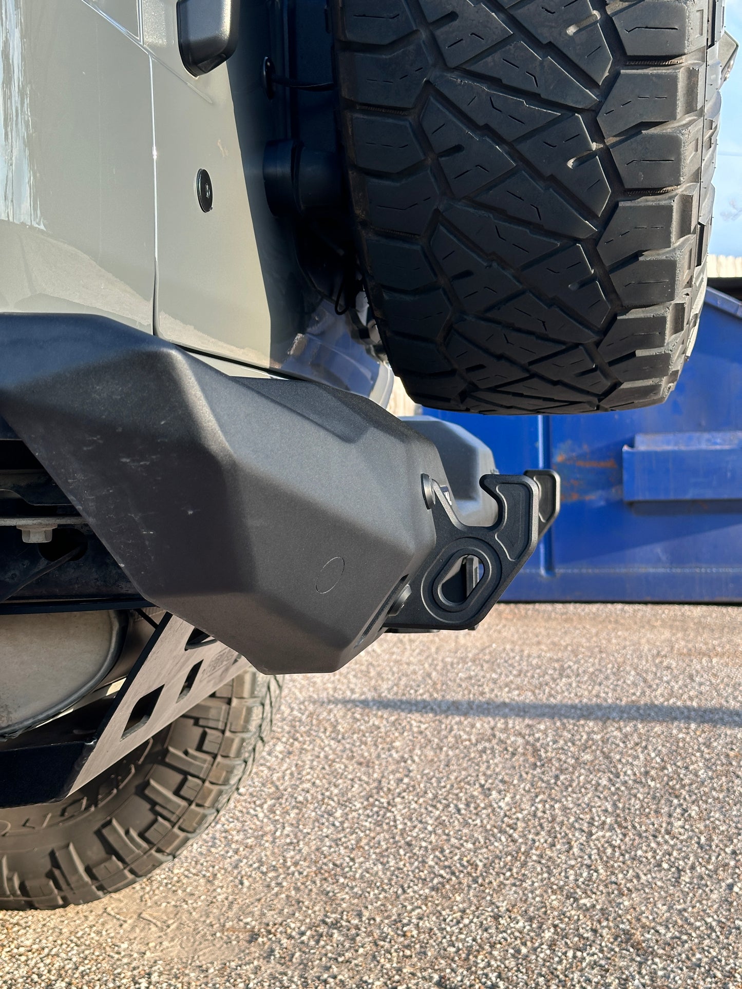 RIVAL Rear Aluminum Stubby Bumper 2018-2025 Jeep Wrangler JL