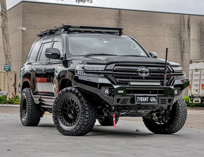 RIVAL Front Aluminum Bumper 2016-2021 Toyota Land Cruiser 200 Series with Winch Mount - RIVAL USA INC.