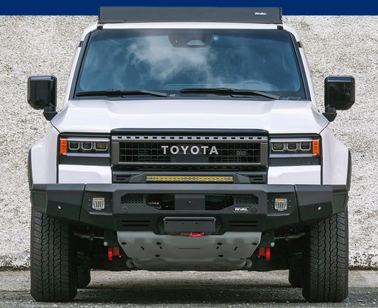 RIVAL Front Aluminum Bumper 2024-2025 Toyota Land Cruiser with Winch Mount and Recovery Points
