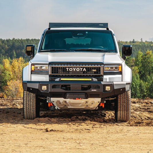 RIVAL Front Aluminum Bumper 2024-2025 Toyota Land Cruiser with Winch Mount and Recovery Points