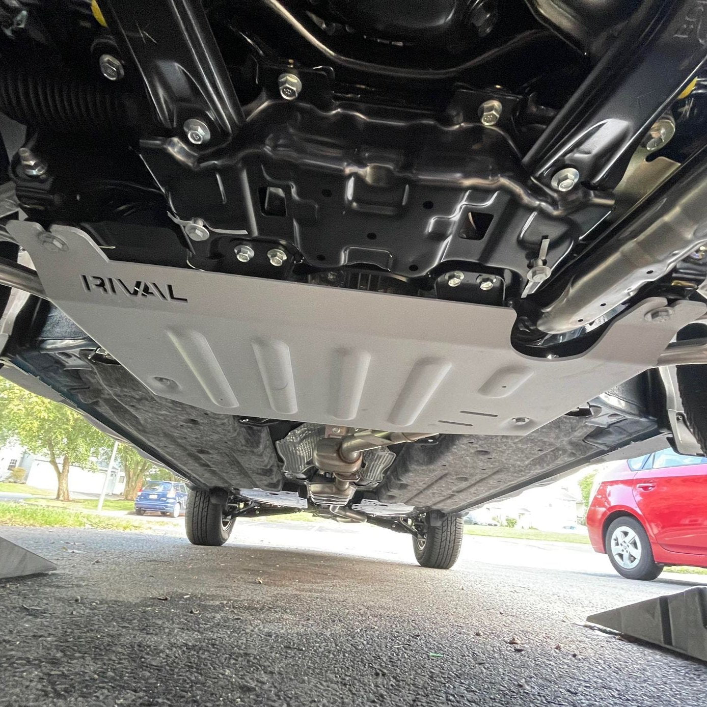 RIVAL Aluminum Transmission Skid Plate 2020-2025 Subaru Forester 2020-2025 Subaru Outback 2020-2025 Subaru Crosstrek - RIVAL USA INC.