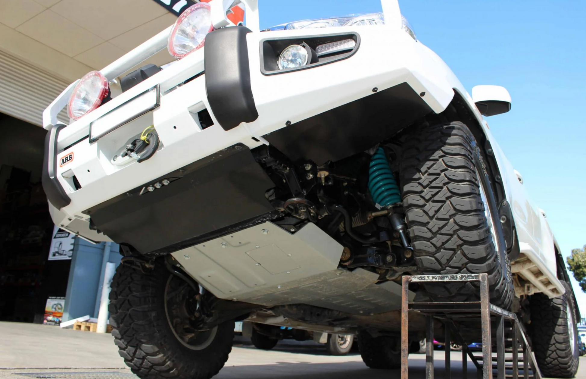 RIVAL Aluminum Engine Skid Plate Toyota Land Cruiser 2007-2021 Lexus LX570 - RIVAL USA INC.