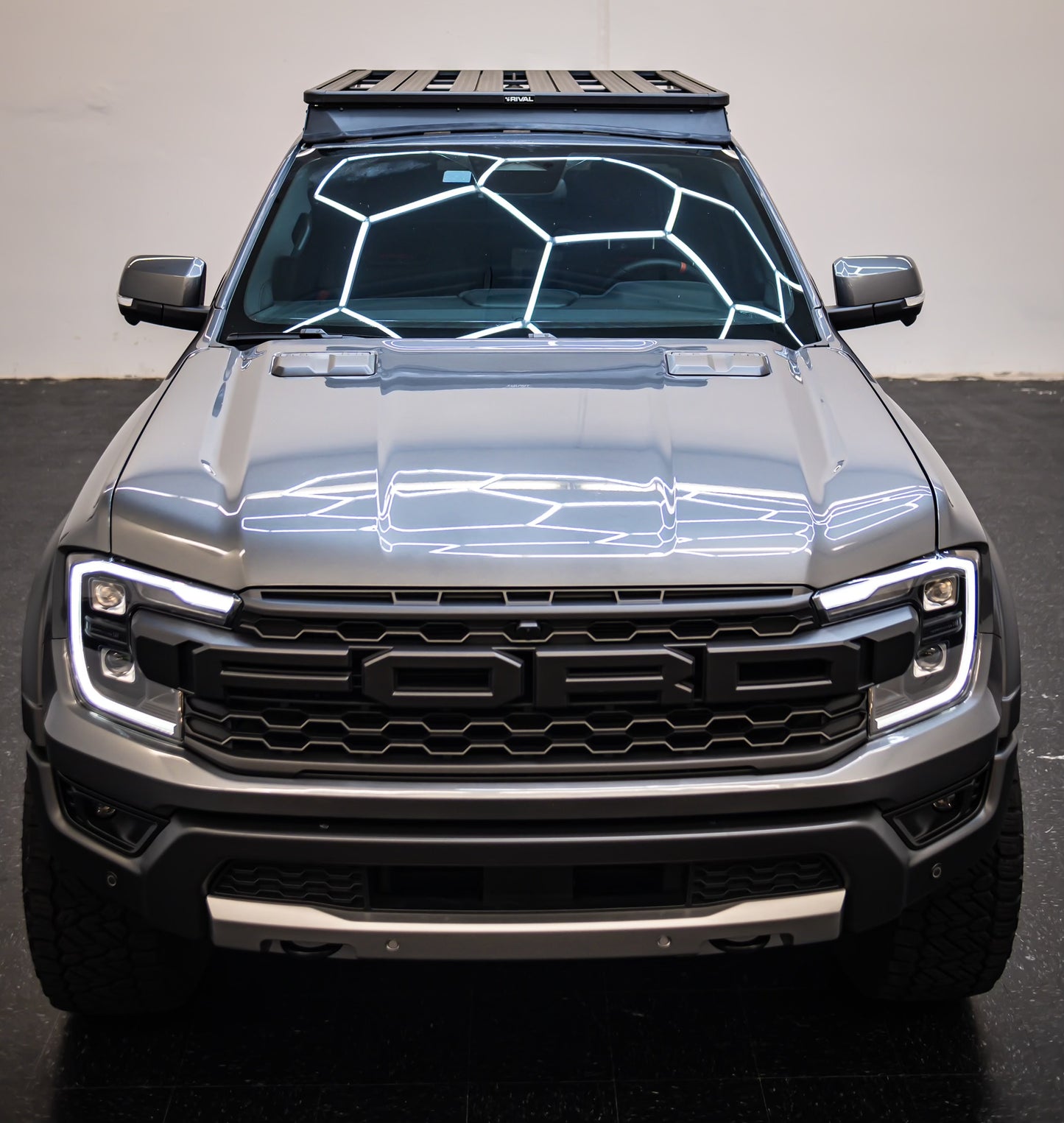 RIVAL Aluminum Roof Rack 2024-2025 Ford Ranger including Raptor - RIVAL USA INC.