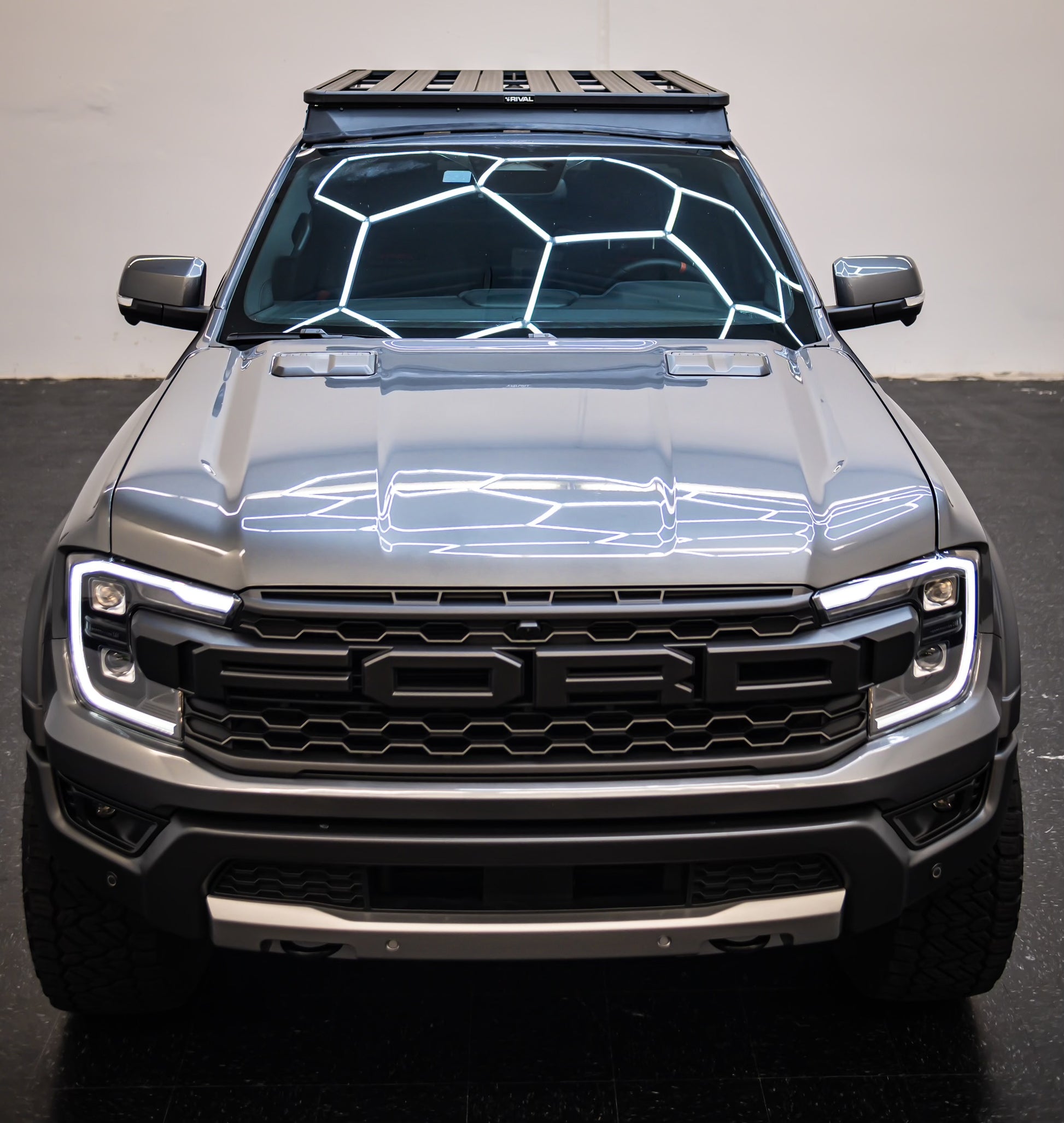 RIVAL Aluminum Roof Rack 2024-2025 Ford Ranger including Raptor - RIVAL USA INC.