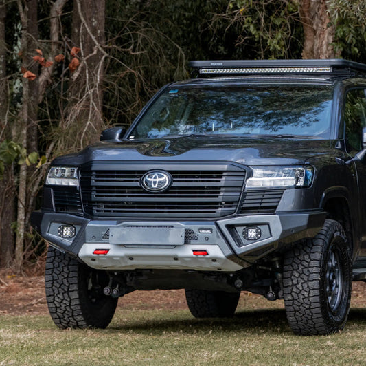 RIVAL Front Aluminum Bumper 2021-2025 Toyota Land Cruiser 300 Series with Winch Mount