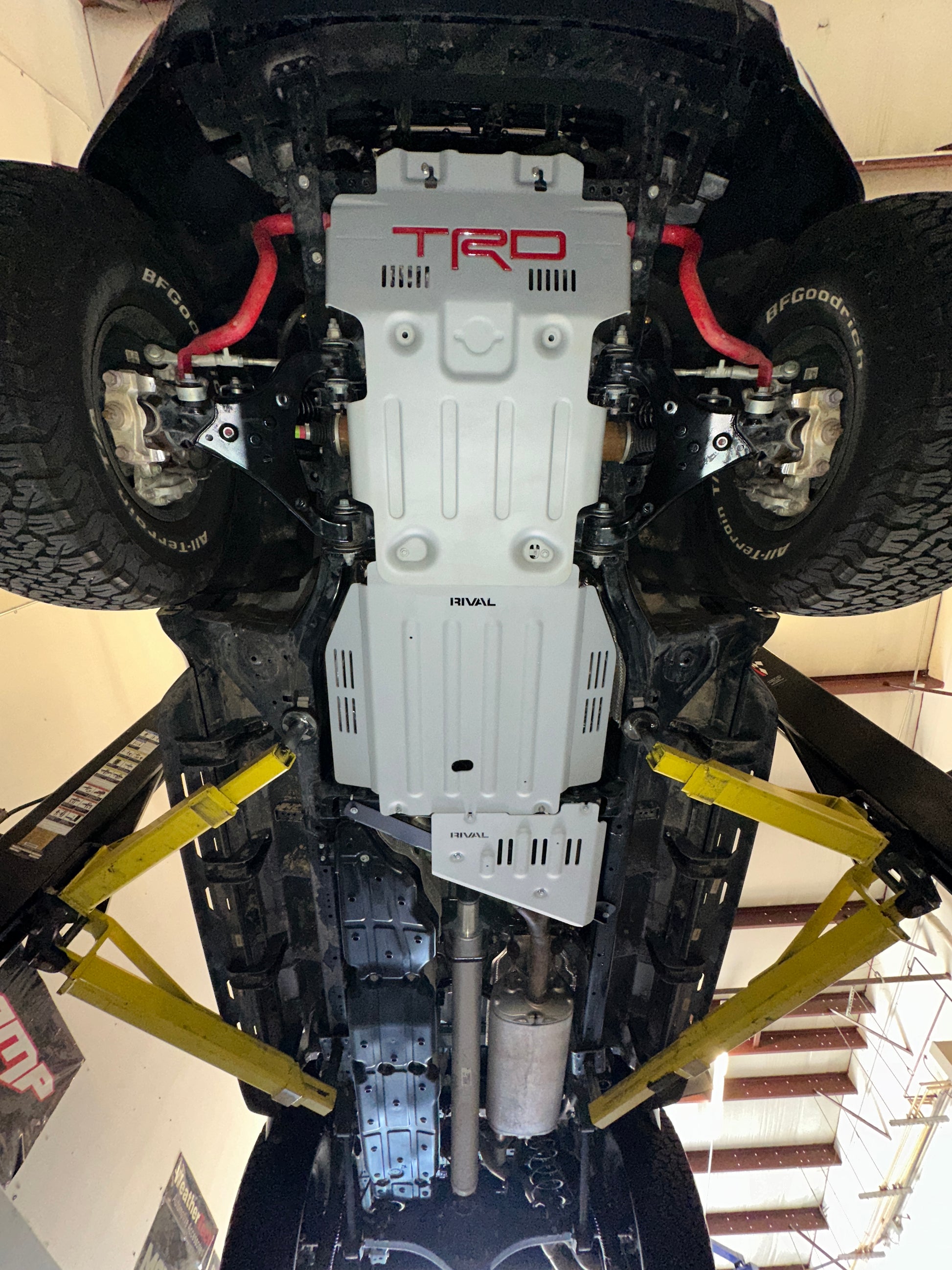 Does the Trd Skid Plate Cover the Catalytic Converter?