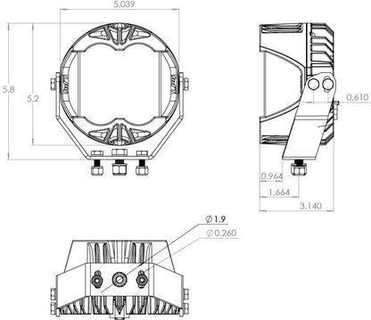 Lp4 Pro LP4 PRO LED AUXILIARY LIGHT POD PAIR