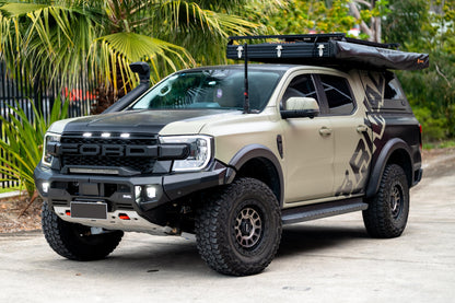 RIVAL Front Aluminum Bumper 2024-2025 Ford Ranger U.S. with Winch Mount and Recovery Points