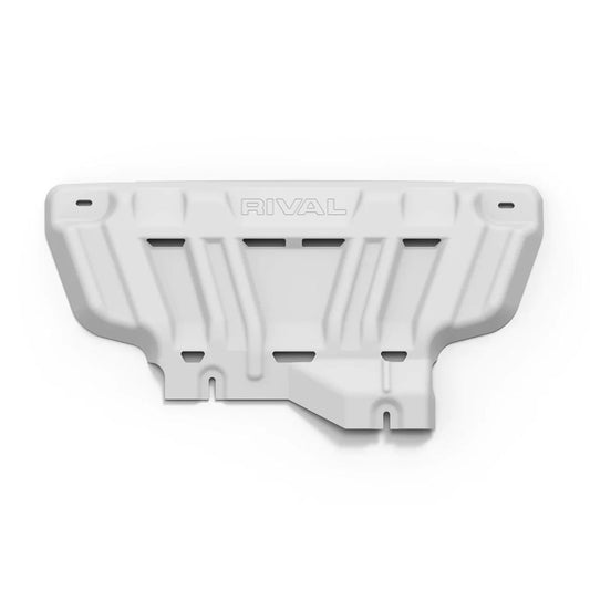 RIVAL Aluminum Radiator Skid Plate 2024-2025 Ford Ranger non-FX4 - RIVAL USA INC.