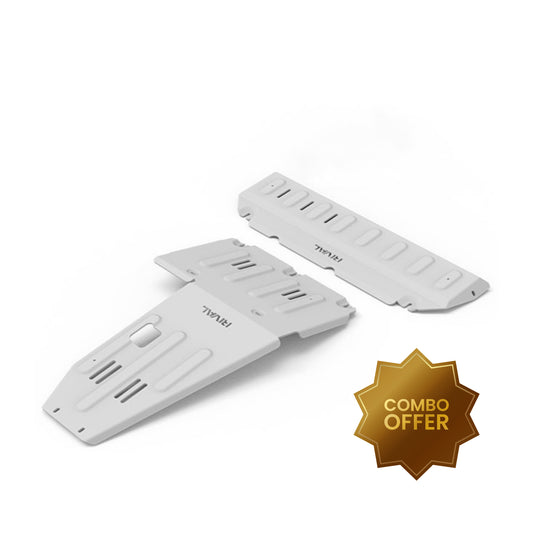 Set of 2 RIVAL Aluminum Skid Plates Ineos Grenadier And Quartermaster