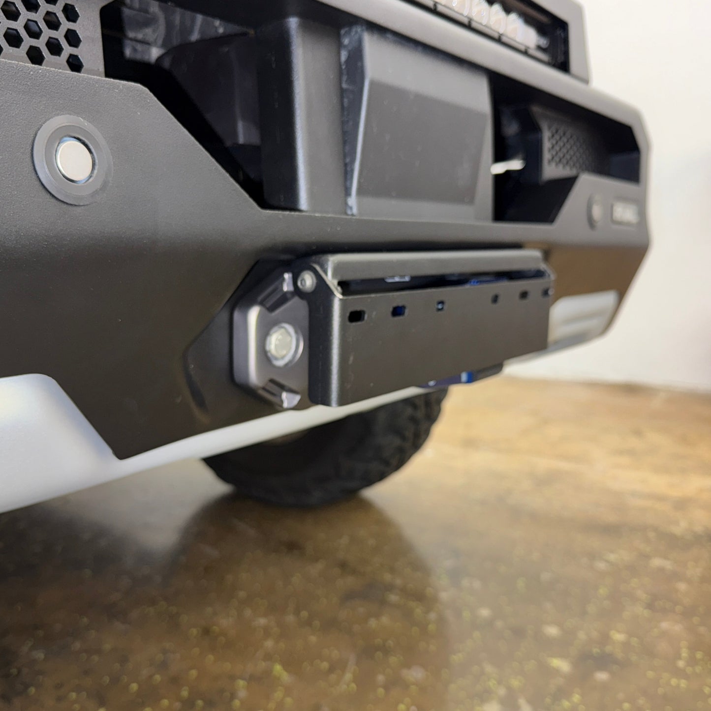 RIVAL Front Aluminum Bumper 2024-2025 Ford Ranger Raptor U.S. with Winch Mount and Recovery Points - RIVAL USA INC.