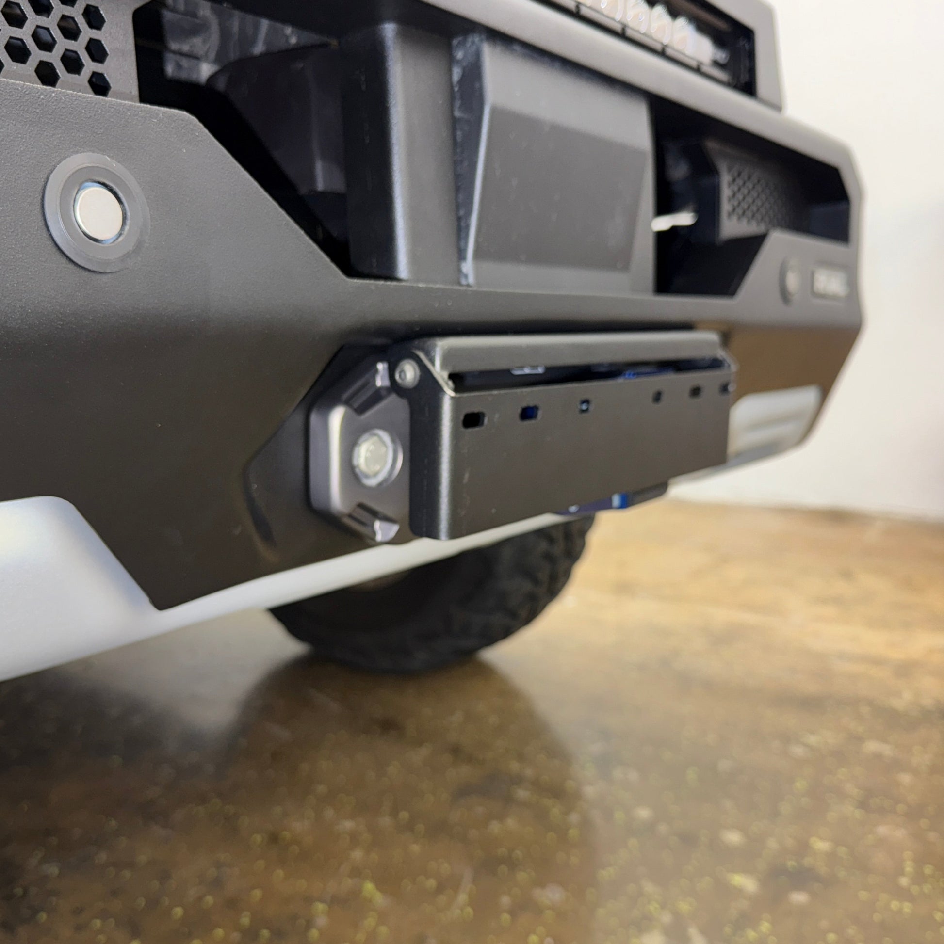 RIVAL Front Aluminum Bumper 2024-2025 Ford Ranger Raptor U.S. with Winch Mount and Recovery Points - RIVAL USA INC.