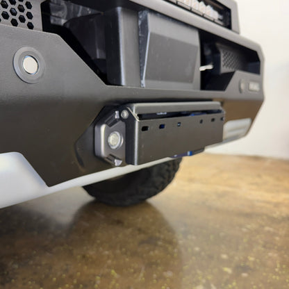 RIVAL Front Aluminum Bumper 2024-2025 Ford Ranger Raptor U.S. with Winch Mount and Recovery Points - RIVAL USA INC.