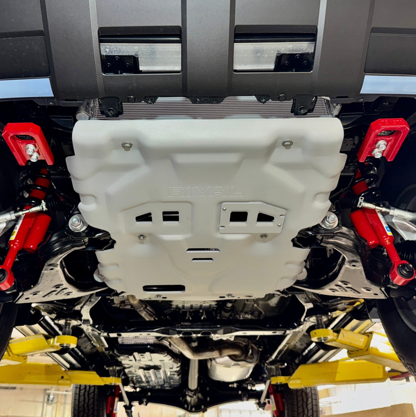 RIVAL Aluminum Engine Skid Plate 2024-2026 Toyota Tacoma TRD Off-Road TRD Pro Trailhunter 2024-2026 Toyota Land Cruiser 2025-2026 Toyota 4Runner - RIVAL USA INC.