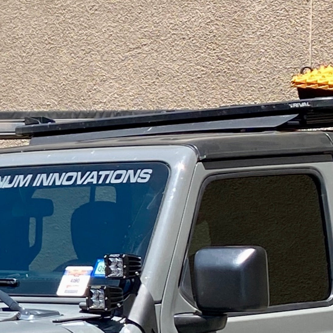 RIVAL Aluminum No-Drill Roof Rack 2018-2025 Jeep Wrangler JL 4-Door 2020-2025 Jeep Gladiator