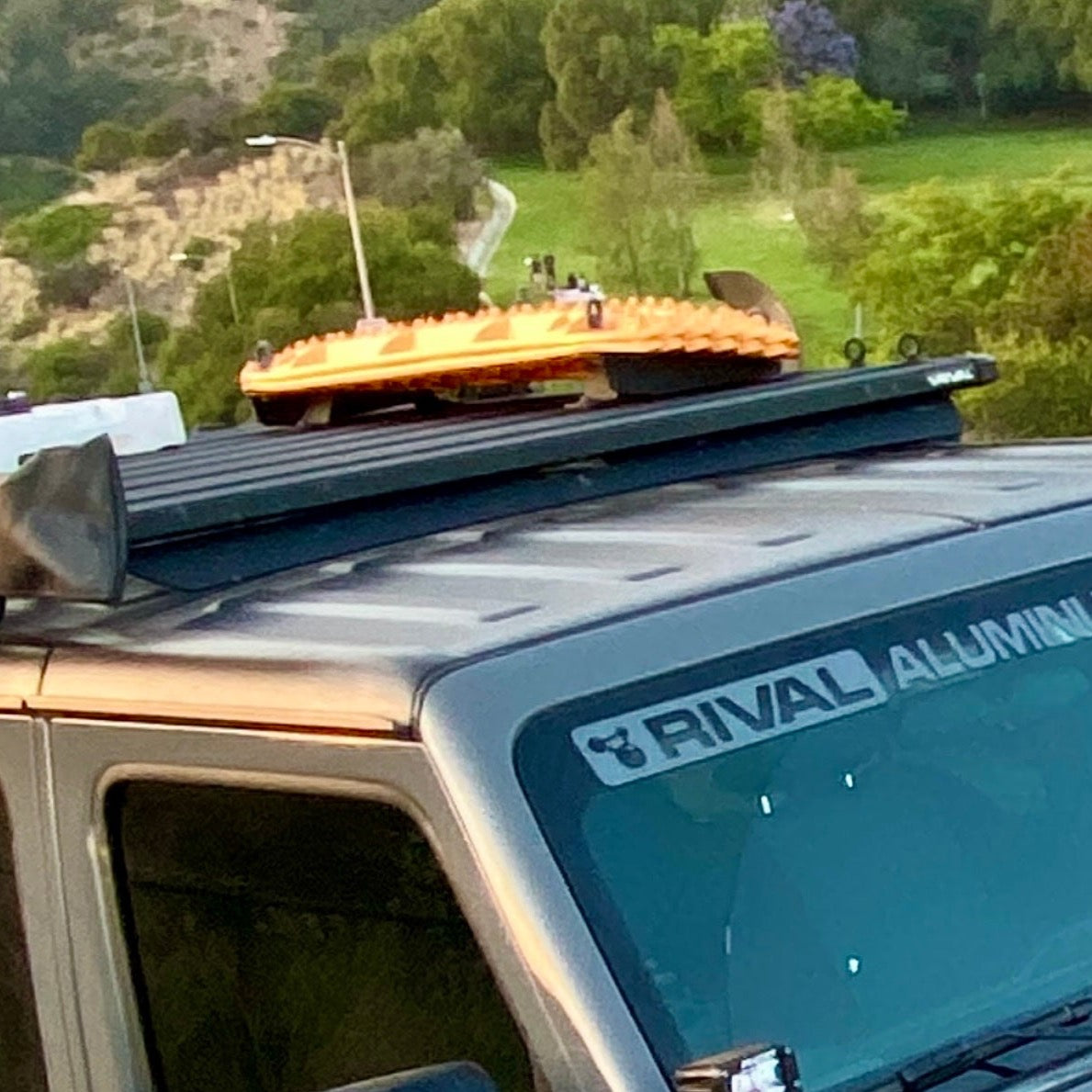 RIVAL Aluminum No-Drill Roof Rack 2018-2025 Jeep Wrangler JL 4-Door 2020-2025 Jeep Gladiator