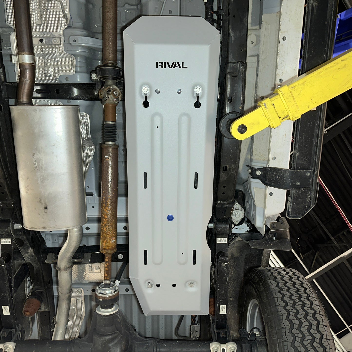 RIVAL Aluminum Gas Tank Skid Plate 2024-2026 Ford Ranger including FX4