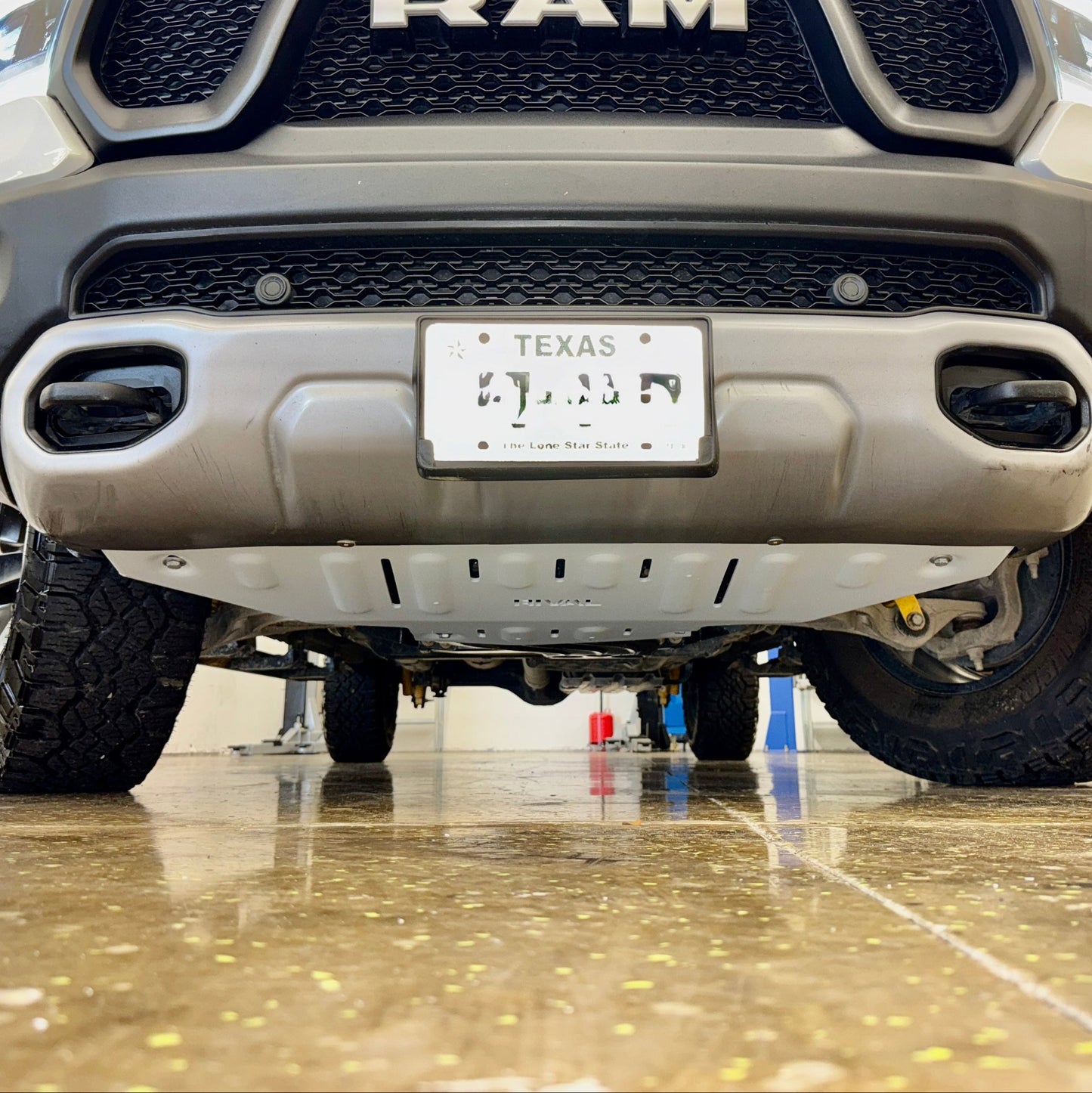 RIVAL Aluminum Radiator Skid Plate RAM 1500 2018-2026