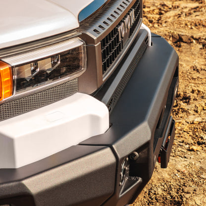 RIVAL Front Aluminum Bumper 2024-2025 Toyota Land Cruiser with Winch Mount and Recovery Points - RIVAL USA INC.