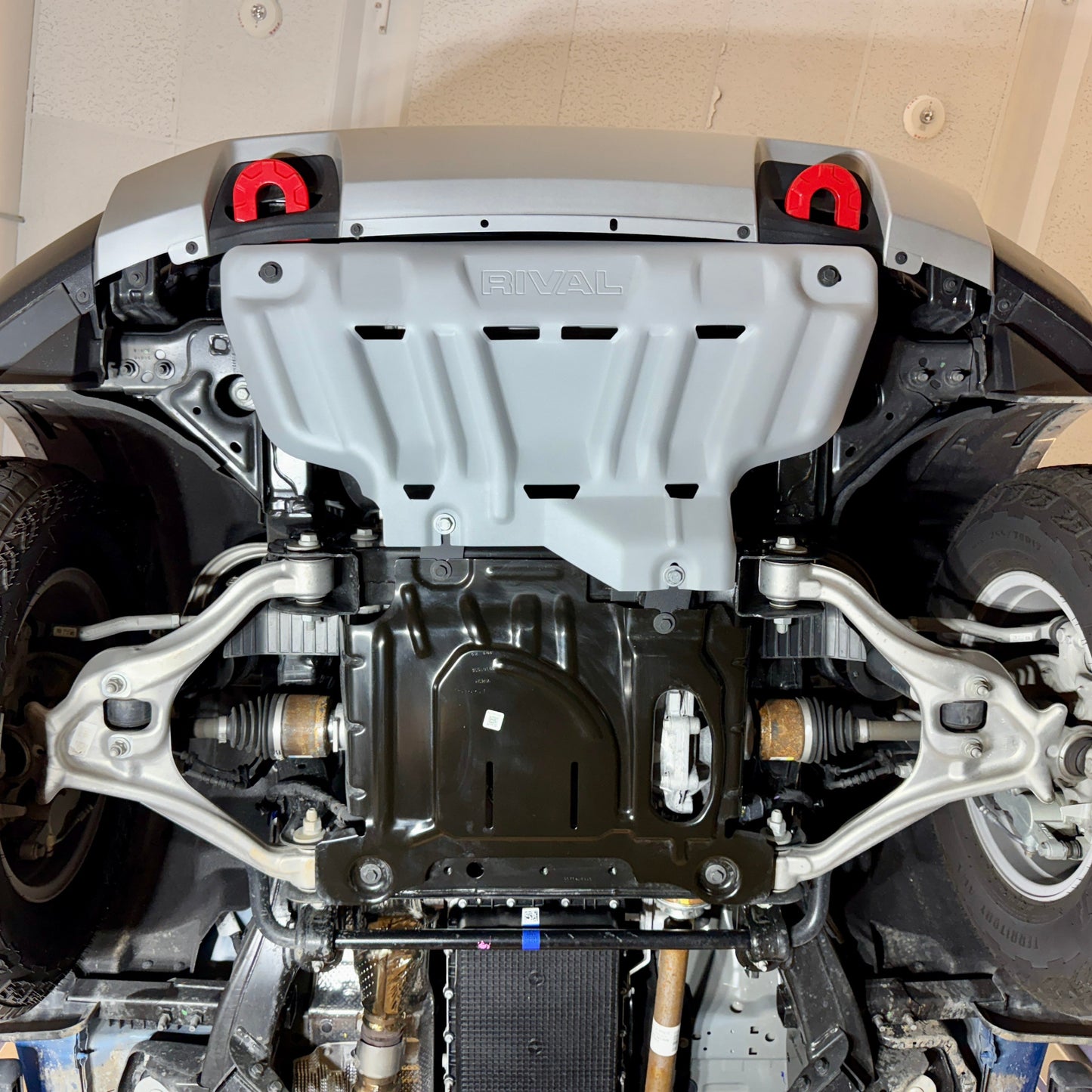 RIVAL Aluminum Radiator Skid Plate and Recovery Points Package 2024-2025 Ford Ranger Raptor 2024-2025 Ford Ranger FX4