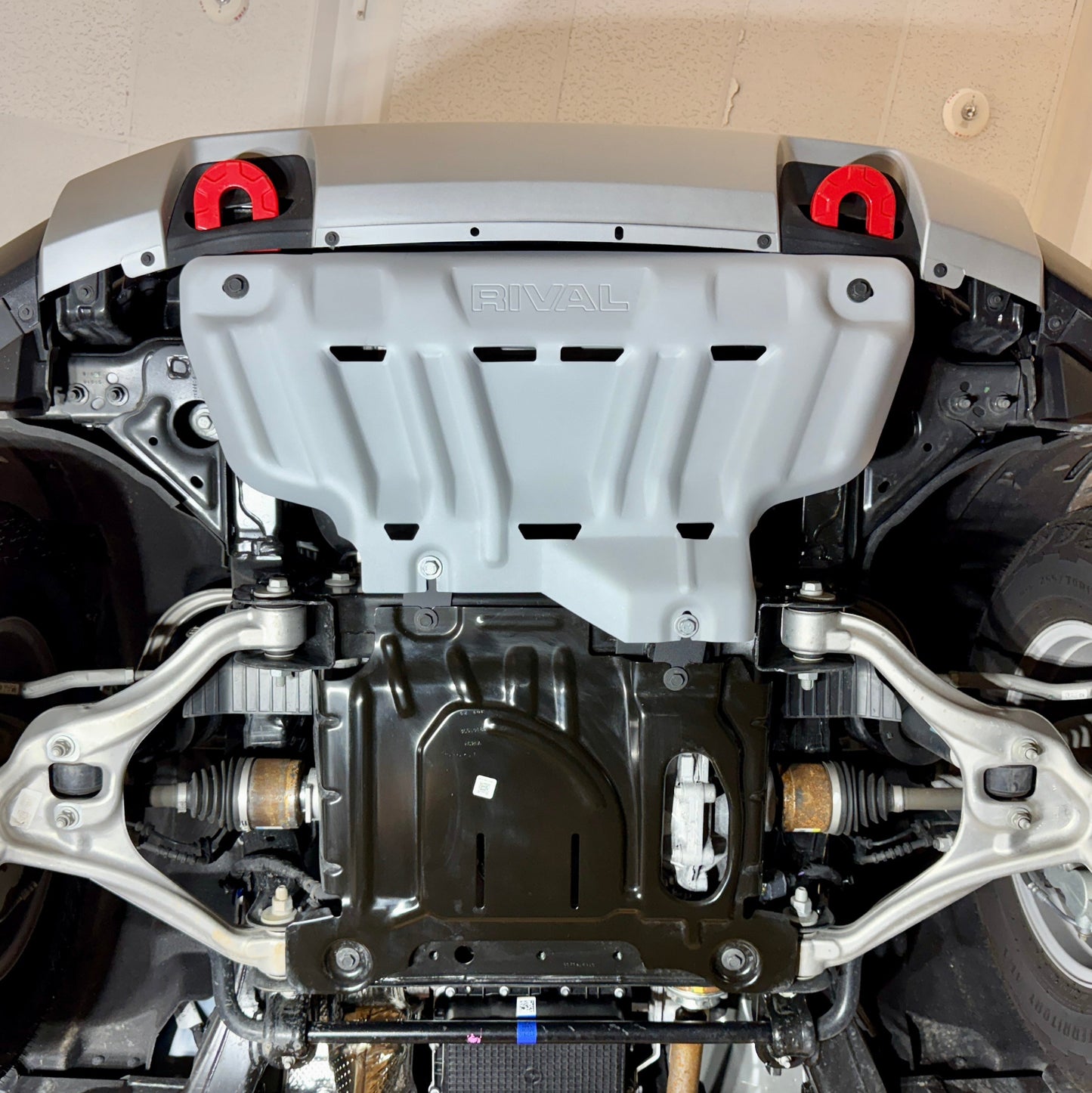 RIVAL Aluminum Radiator Skid Plate 2024-2026 Ford Ranger 2024-2026 Ford Ranger Raptor - RIVAL USA INC.