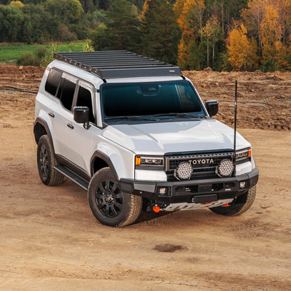 RIVAL Front Aluminum Bumper 2024-2025 Toyota Land Cruiser with Winch Mount and Recovery Points - RIVAL USA INC.