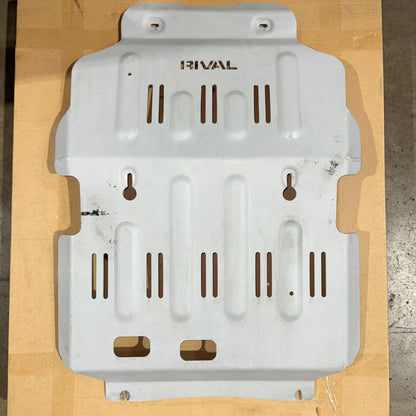 Open Box RIVAL Aluminum Engine Skid Plate 2021-2025 Toyota Tundra 2022-2025 Toyota Sequoia