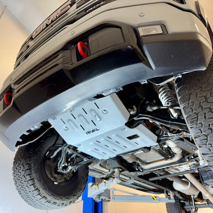 RIVAL Aluminum Engine Skid Plate Chevrolet Tahoe Silverado GMC Sierra Yukon Cadillac Escalade - RIVAL USA INC.