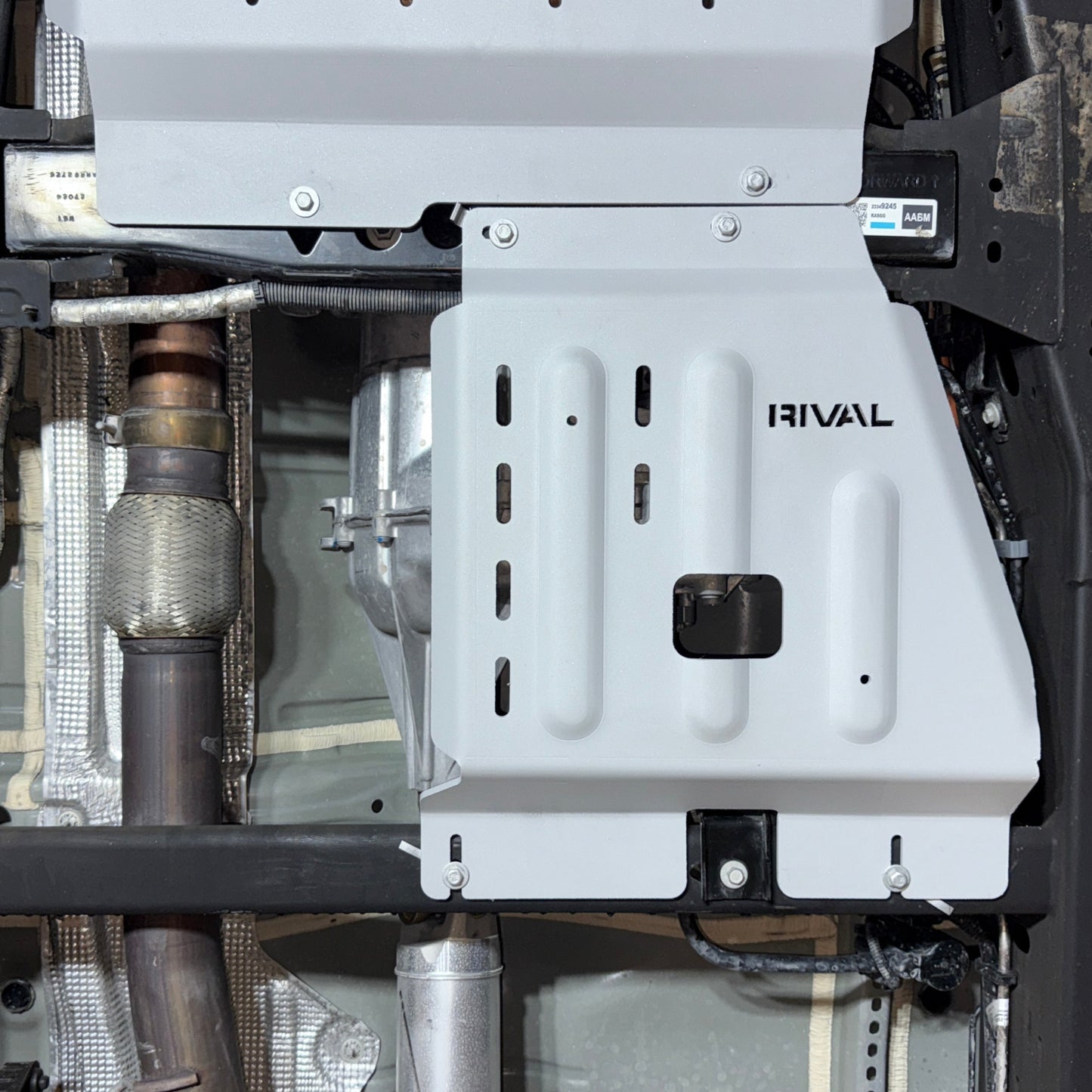 RIVAL Aluminum Transfer Case Skid Plate Chevrolet Tahoe Silverado GMC Sierra Yukon Cadillac Escalade - RIVAL USA INC.