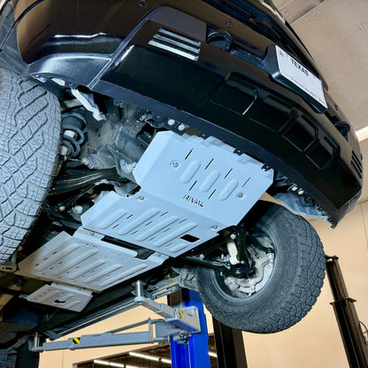 RIVAL Aluminum Engine Skid Plate Chevrolet Tahoe Silverado GMC Sierra Yukon Cadillac Escalade - RIVAL USA INC.