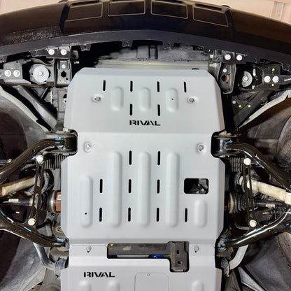 RIVAL Aluminum Engine Skid Plate Chevrolet Tahoe Silverado GMC Sierra Yukon Cadillac Escalade - RIVAL USA INC.