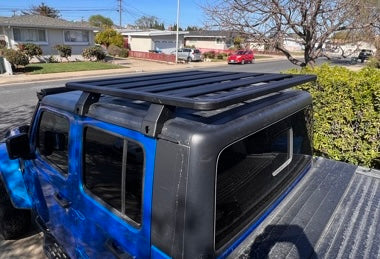 RIVAL Aluminum No-Drill Roof Rack Jeep Wrangler JL 2-Door 2018-2024 Gladiator 2020-2024