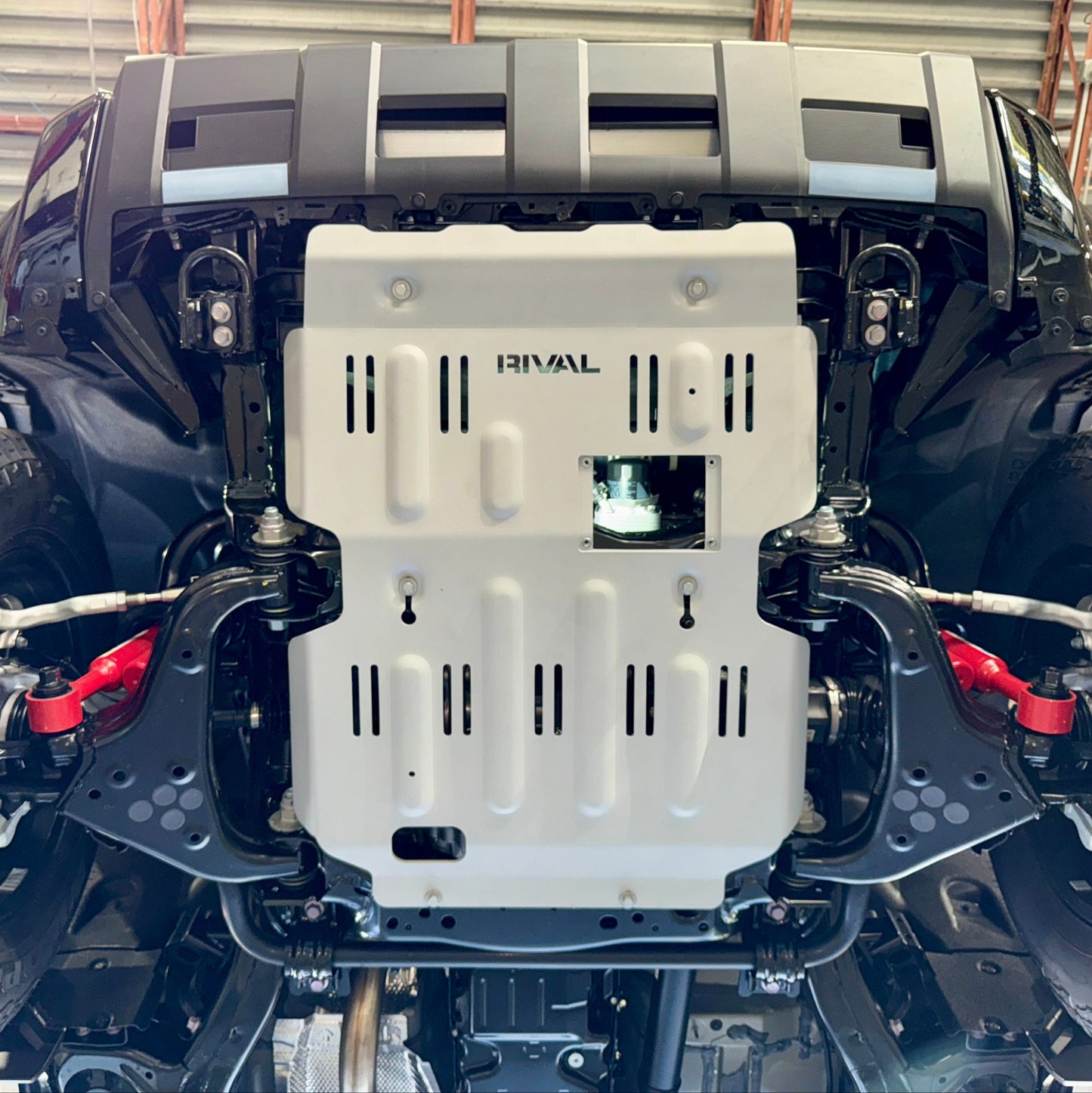 RIVAL Aluminum Engine Skid Plate 2024-2025 Toyota Tacoma 4Gen 2024-2025 Toyota Land Cruiser 2025 Toyota 4Runner 6Gen