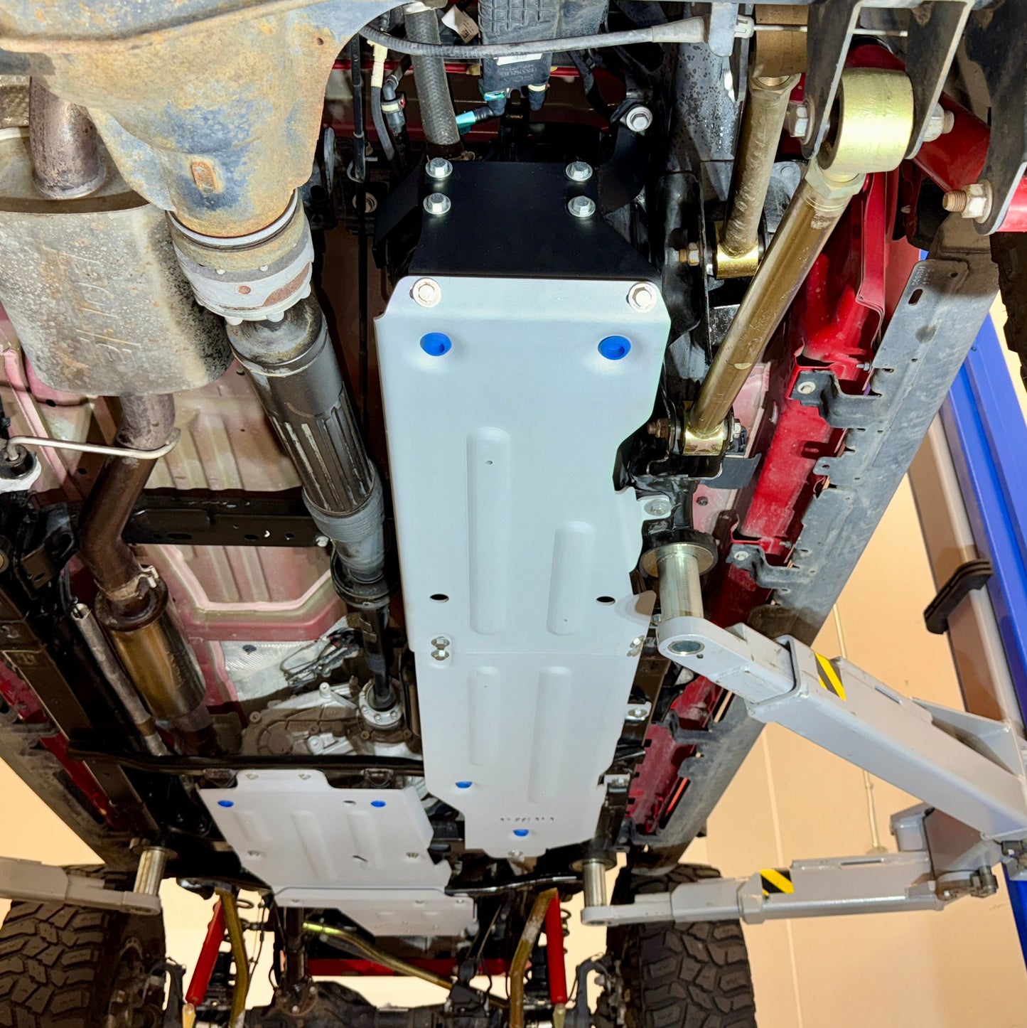 RIVAL Aluminum Gas Tank Skid Plate 2020-2026 Jeep Gladiator