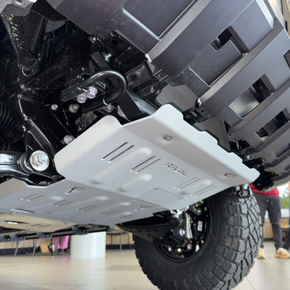 RIVAL Aluminum Engine Skid Plate 2024-2025 Toyota Tacoma 4th Gen SR SR5 Limited TRD Sport with RIVAL Front Crossmember