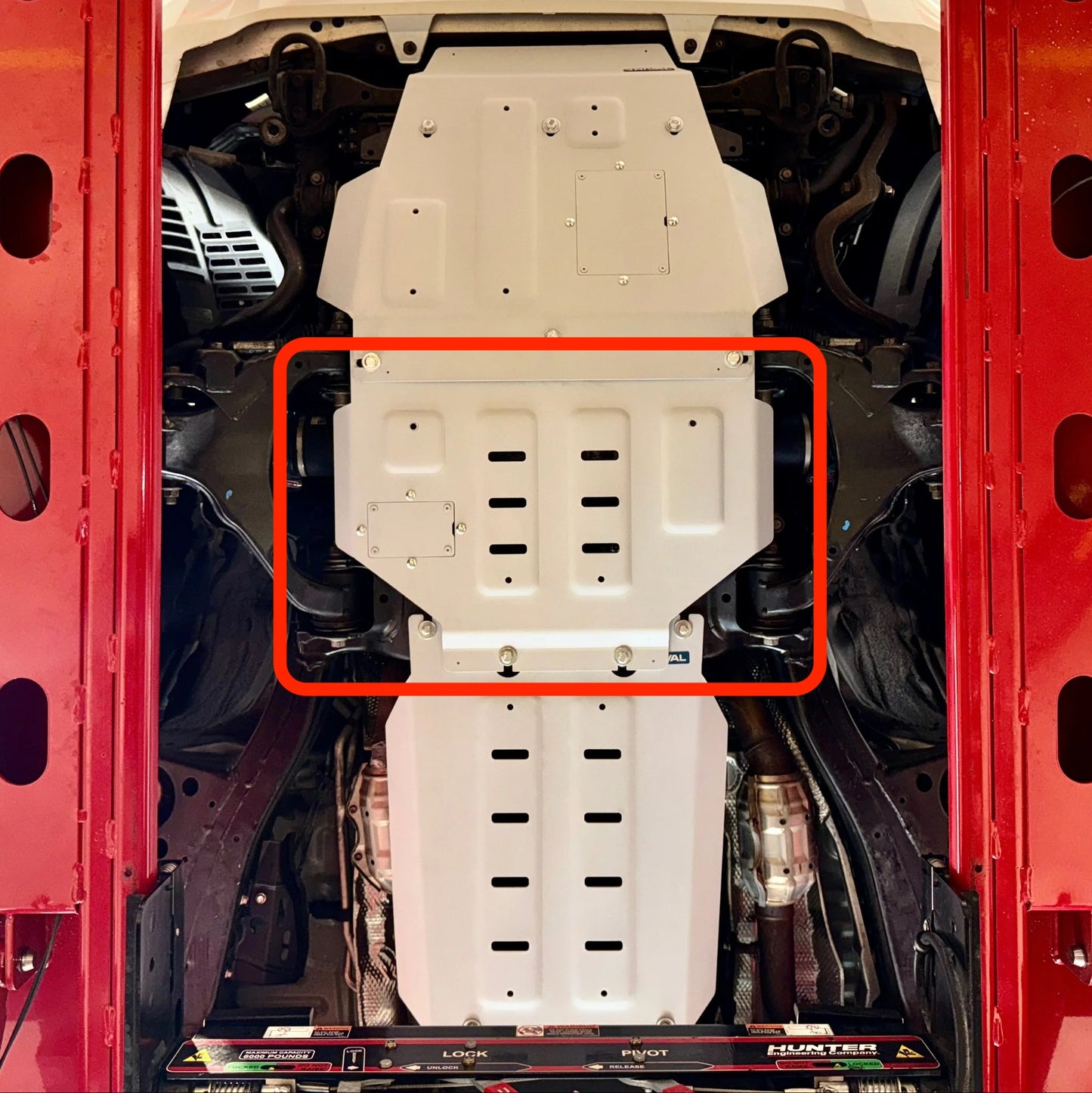 RIVAL Aluminum Engine Skid Plate 2007-2021 Toyota Land Cruiser 200 | Lexus LX570