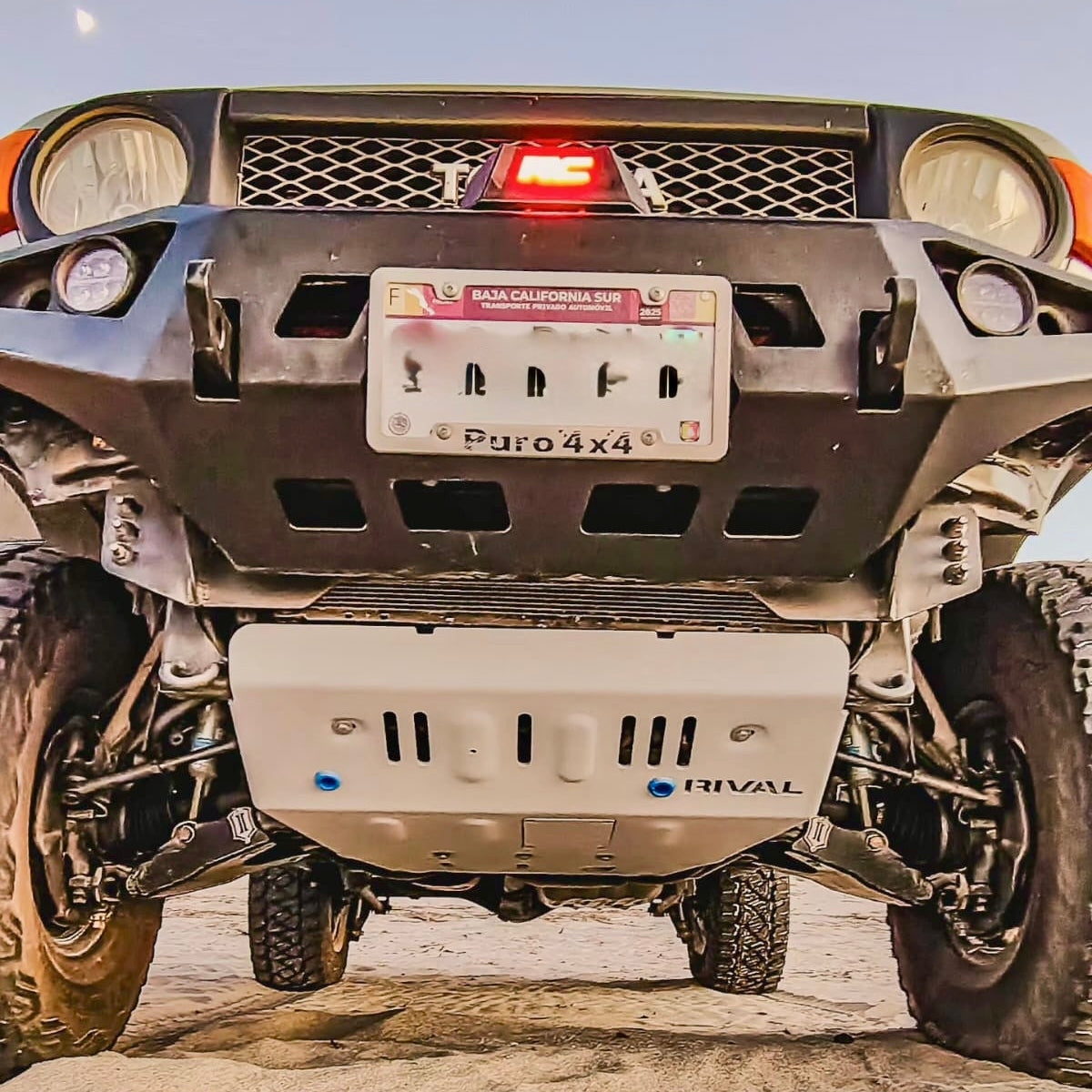 RIVAL Aluminum Engine Skid Plate 2010-2024 Toyota 4Runner 2007-2014 Toyota FJ Cruiser 2010-2023 Lexus GX460