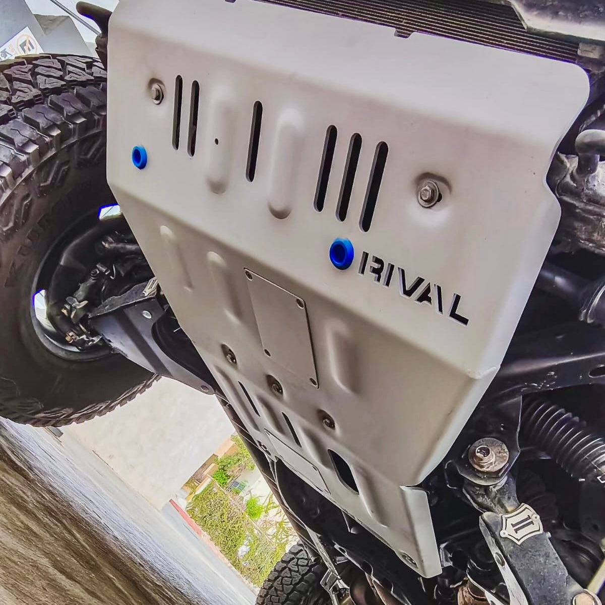 RIVAL Aluminum Engine Skid Plate 2010-2024 Toyota 4Runner 2007-2014 Toyota FJ Cruiser 2010-2023 Lexus GX460