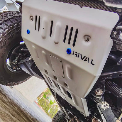 RIVAL Aluminum Engine Skid Plate 2010-2024 Toyota 4Runner 2007-2014 Toyota FJ Cruiser 2010-2023 Lexus GX460