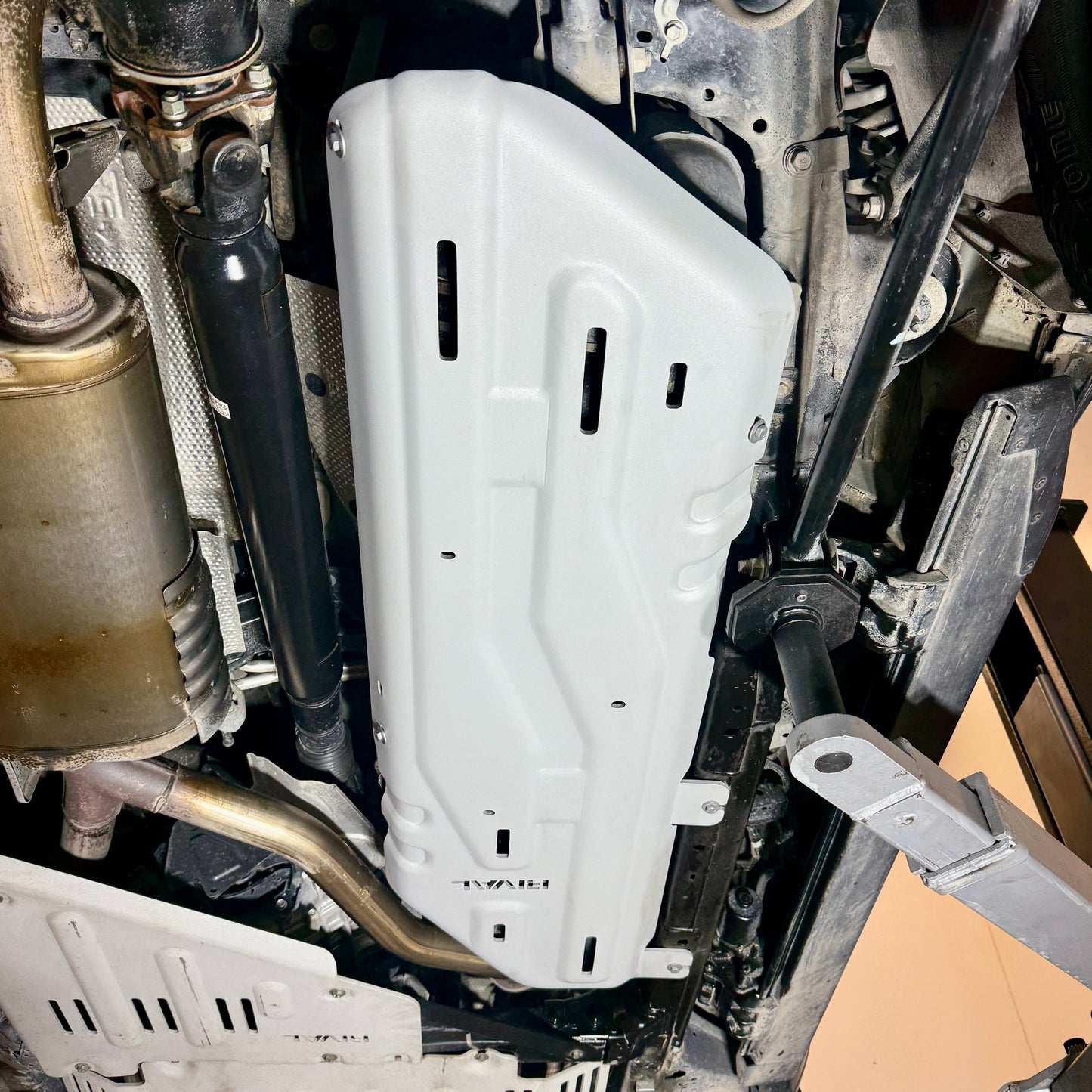 RIVAL Aluminum Fuel Tank Skid Plate 2024-2026 Toyota Land Cruiser 2024-2026 Lexus GX550
