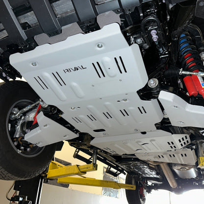 RIVAL Aluminum Engine Skid Plate 2024-2025 Toyota Tacoma 4Gen 2024-2025 Toyota Land Cruiser 2025 Toyota 4Runner 6Gen
