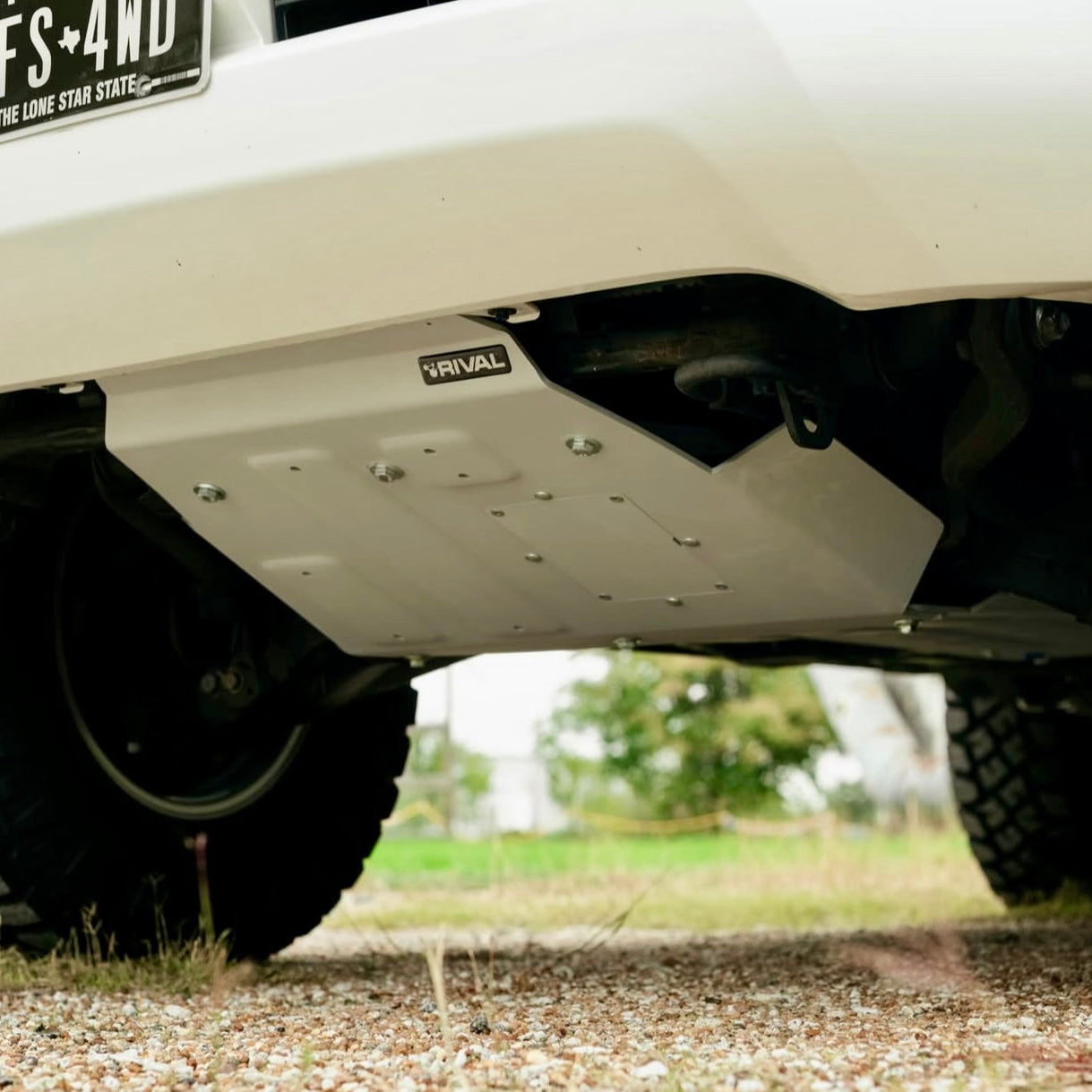 ガルム、アルミバンパー RIVAL Aluminum Engine Skid Plate 2007-2021 Toyota Land Cruiser 200