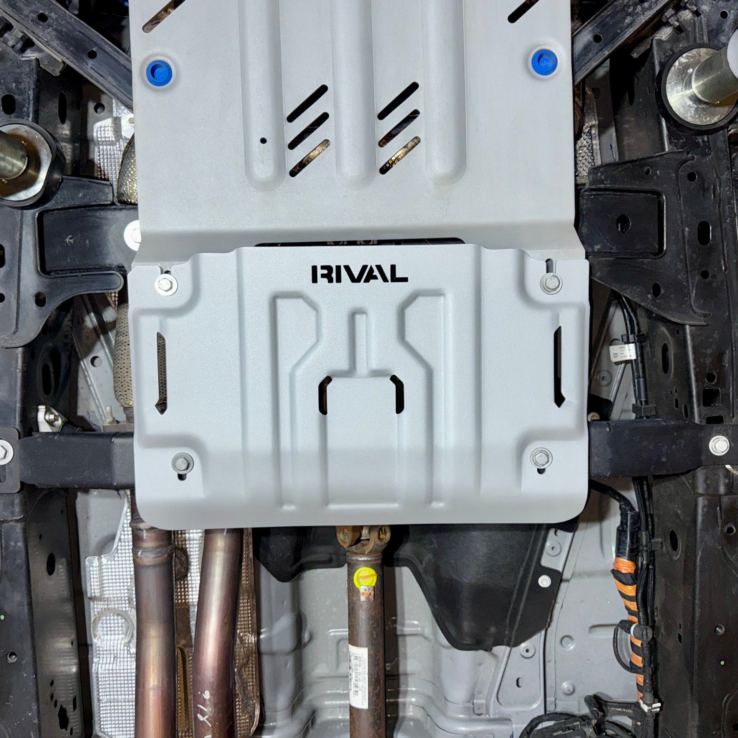 RIVAL Aluminum Transfer Case Skid Plate 2024-2026 Ford Ranger 2024-2026 Ford Ranger Raptor