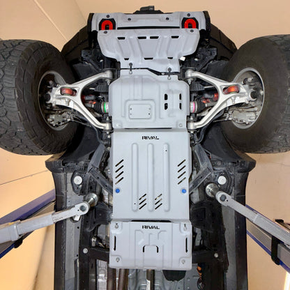 RIVAL Aluminum Transfer Case Skid Plate 2024-2026 Ford Ranger 2024-2026 Ford Ranger Raptor