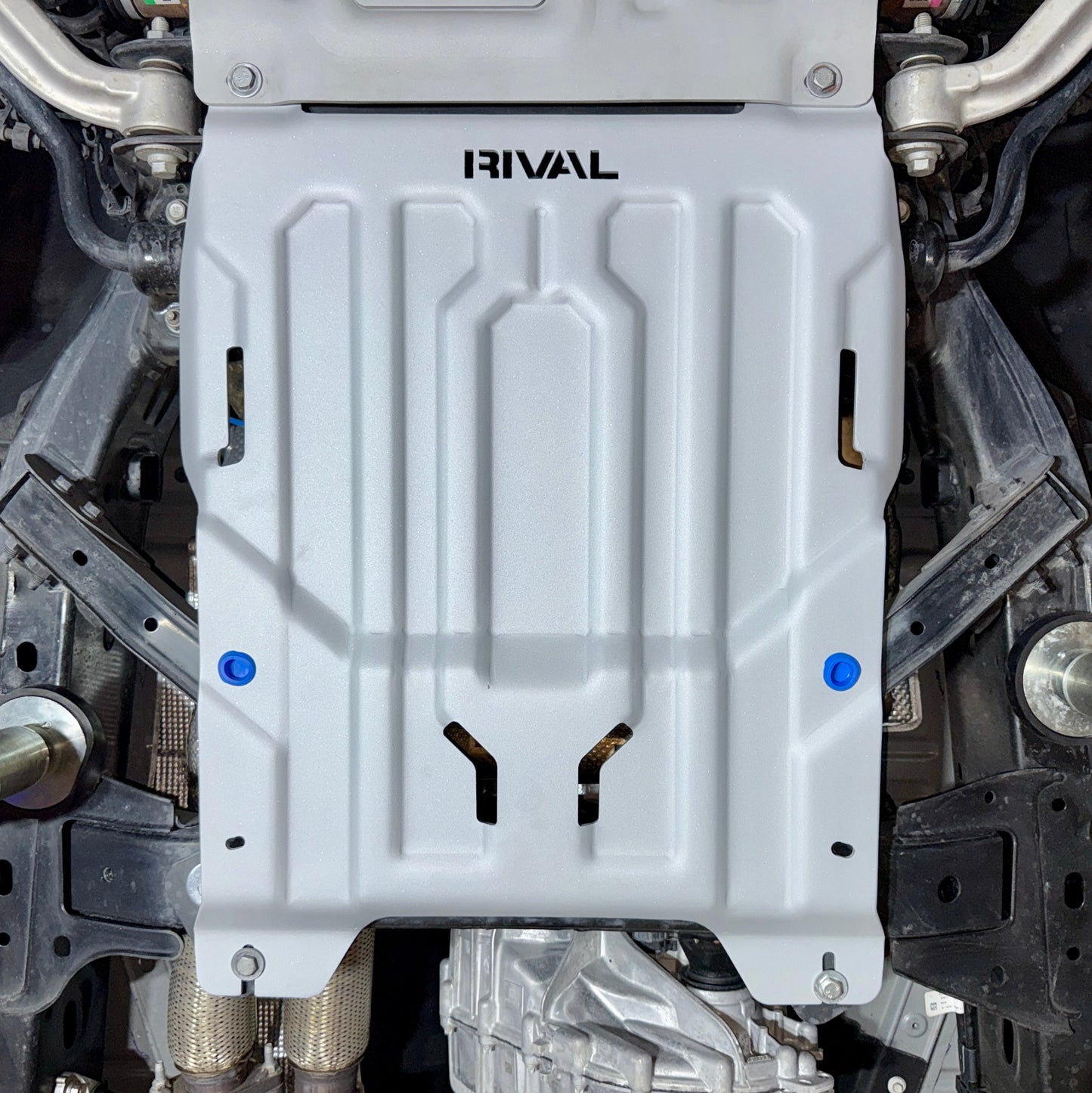 RIVAL Aluminum Transmission Skid Plate 2024-2026 Ford Ranger 2024-2026 Ford Ranger Raptor - RIVAL USA INC.
